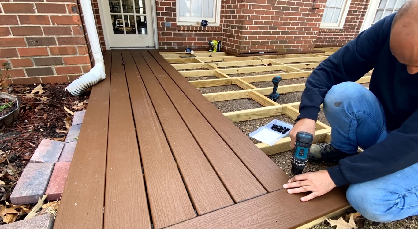 Complete deck replacement and rebuild project
